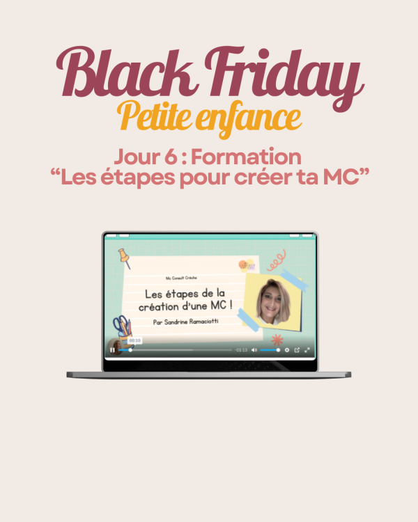 BLACK FRIDAY jour 5-Les étapes pour créer ta MC ! + 3 h d'accompagnement