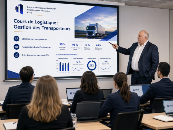 🎓 Formation : Management de la Supply Chain & Logistique