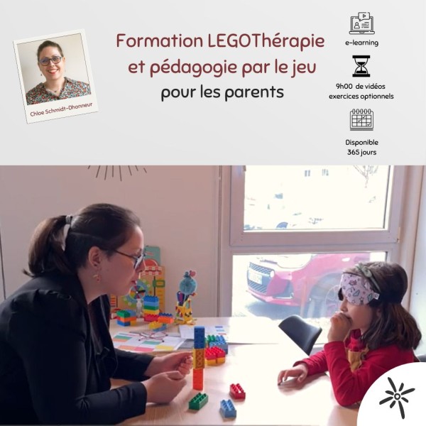 Formation LEGOThérapie et pédagogie par le jeu pour les parents
