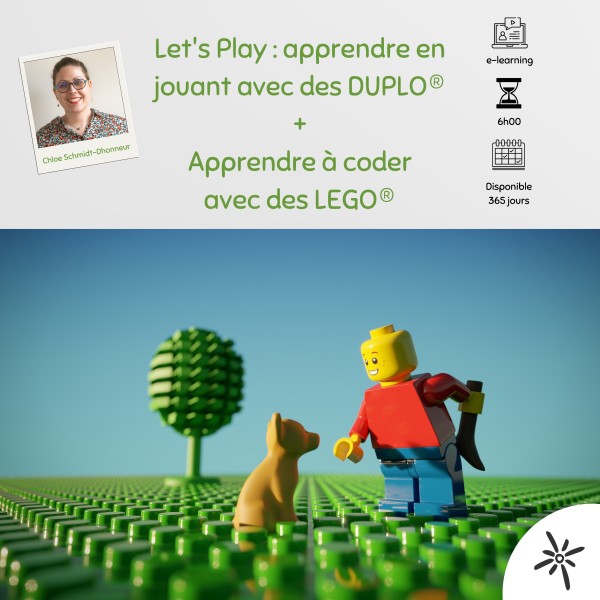 Let's Play : apprendre en jouant avec des DUPLO + Apprendre à coder avec des LEGO