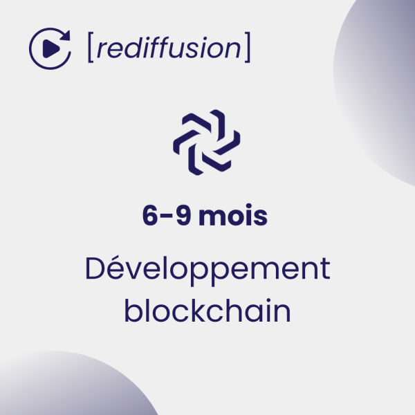Accueil & Lives - Développement blockchain - A votre rythme